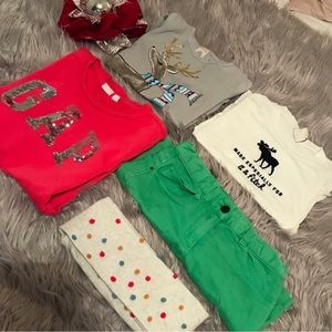 COPY - Abercrombie shirt S, Crewcuts Jean skirt 8, Gap dress 7, Gymboree 7, tig…